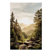 Dageraad van rust perfect poster (Voorkant)