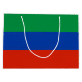 Dagestaanse vlag groot cadeauzakje (Achterkant)