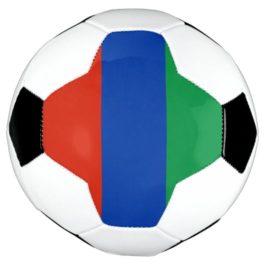 Dagestaanse vlag voetbal (Gedraaid)