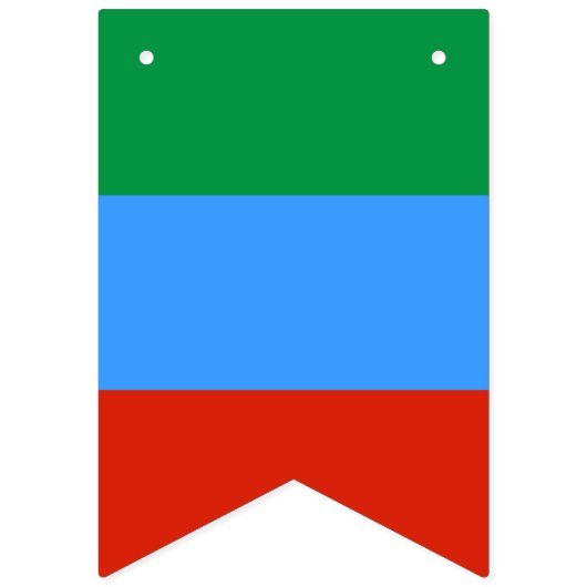 Dagestan Flag Vlaggetjes (Eerste vlag)
