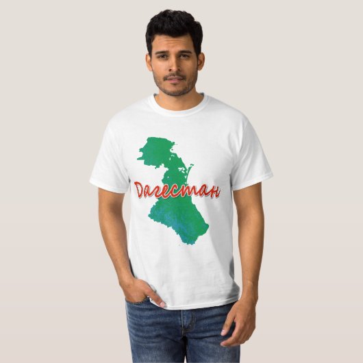 Dagestan T-shirt (Voorkant volledig)