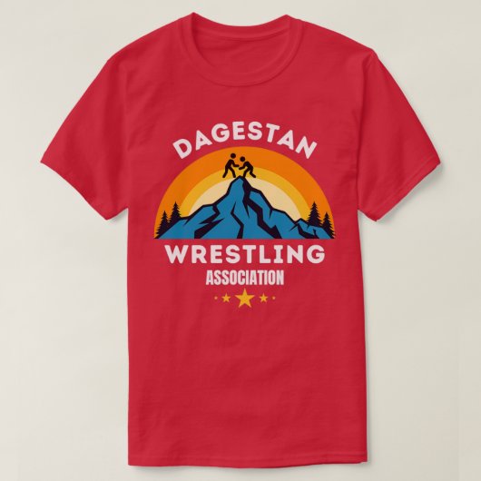 Dagestan Wrestling T-shirt (Design voorkant)