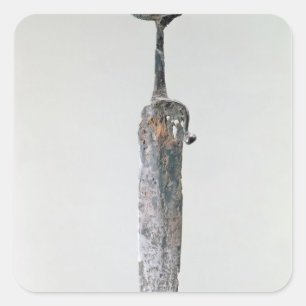 Dagger, Halstatt Culture, c.750-450 BC Vierkante Sticker