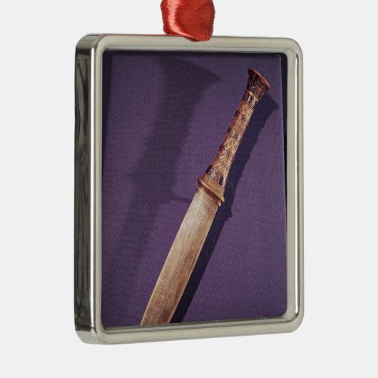 Dagger, van de Tutankhamun Metalen Ornament (Rechts)