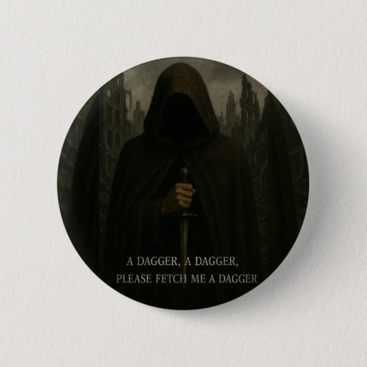 Daggers badge ronde button 5,7 cm (Voorkant)