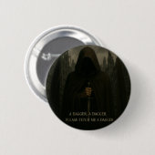 Daggers badge ronde button 5,7 cm (Voorkant /achterkant)
