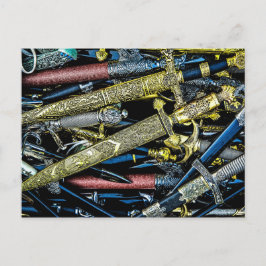 Daggers, Dirks en Sabers Briefkaart