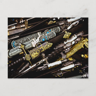 Daggers, Dirks en Sabers Briefkaart