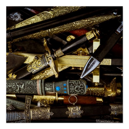 Daggers, Dirks en Sabers Perfect Poster (Voorkant)