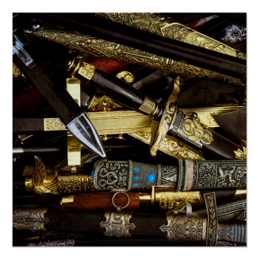 Daggers, Dirks en Sabers Perfect Poster (Voorkant)