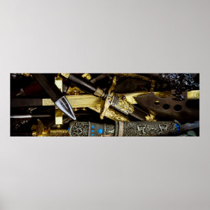Daggers, Dirks en Sabers Poster