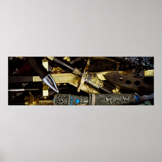 Daggers, Dirks en Sabers Poster (Voorkant)
