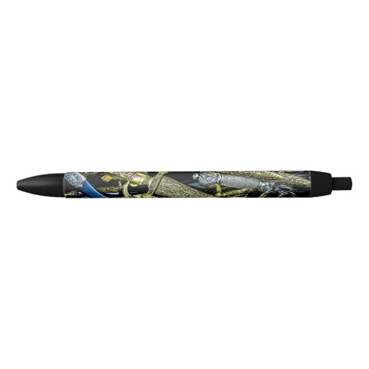 Daggers, Dirks en Sabers Zwarte Inkt Pen (Voorkant)