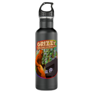 Daggeschenk voor Grizzy en Lemmings grappige Kinde Waterfles