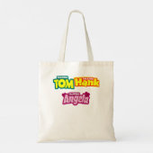 Daggeschenk voor het spreken van Angela All Funny Tote Bag (Achterkant)