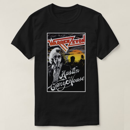 Daggeschenk Warren Art Zevon Graphic for Fan T-shirt (Design voorkant)