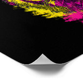 Dagglo tijgerstijl poster (Hoek)