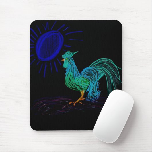 Dagglow Country Rooster Muismat (Met muis)