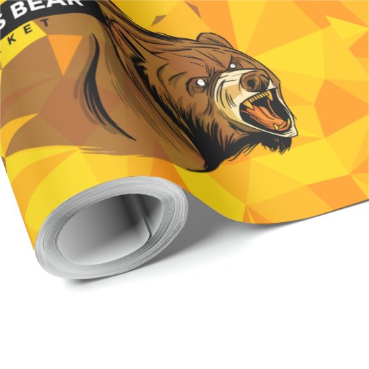 Daghandel - Bull- en Beer-markt Cadeaupapier (Rol Hoek)