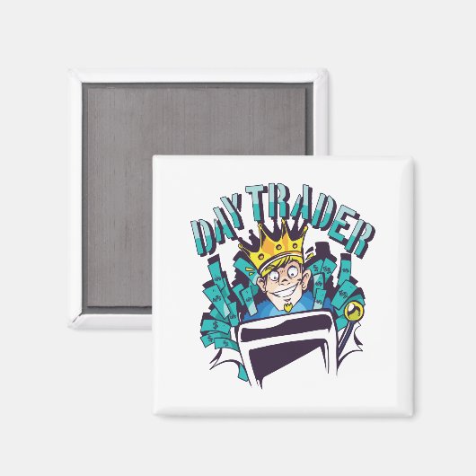 Daghandel — Cadeauidee Magneet (Voorkant / Achterkant)