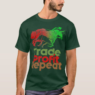 Daghandel Handelaar Aandelenmarkt 6 T-shirt