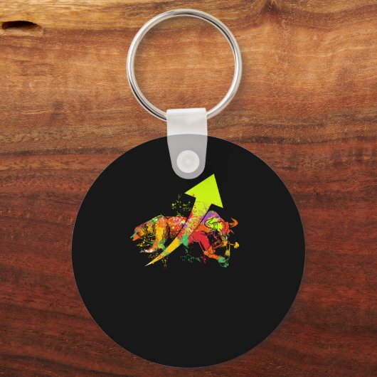 Daghandel Handelaar Sleutelhanger (Voorkant)