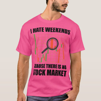 Daghandel I Hate Weekends 13 T-shirt