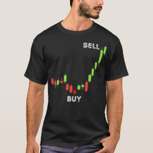 Daghandel in aandelen Handelaar Aankoopvoorraad ko T-shirt