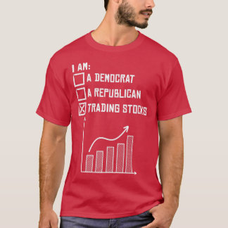 Daghandel op de beurs Daghandel Hobby trading T-shirt