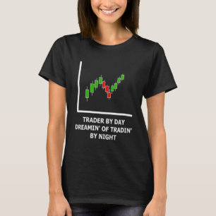 Daghandelaar op de beurs t-shirt