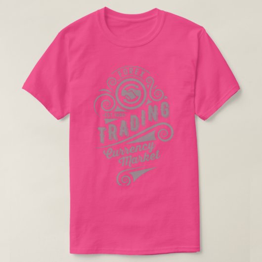 Daghandelaren Forex 1 T-shirt (Design voorkant)