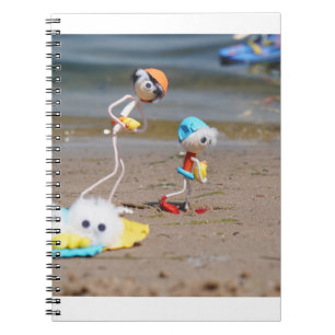 Dagje strand van de Fubby's  Notitieboek