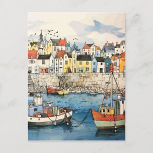 Dagje uit aan zee briefkaart