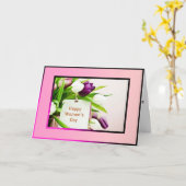 dagkaart voor vrouwen kaart (Gele Bloem)