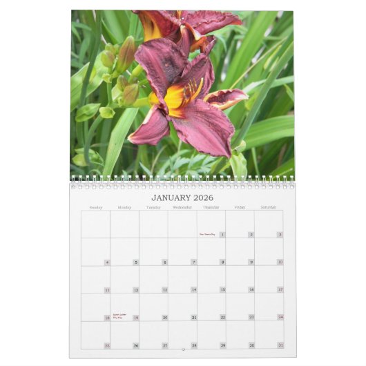 Dagkalender Kalender (Jan 2026)