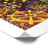 Dagklok - Clocklands - 18 x 11 Poster (Hoek)