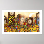 Dagklok - Clocklands - 18 x 11 Poster (Voorkant)