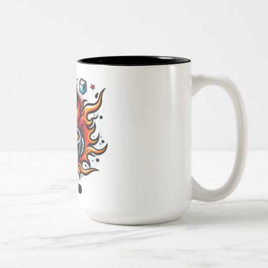 Dagkoffie Tweekleurige Koffiemok (Rechts)