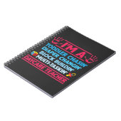 Dagleraar Luider Toddler Kinderverzorger Notitieboek (Linkerzijde)