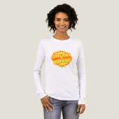 Daglicht brandt op Tri-Blend shirt (Voorkant)