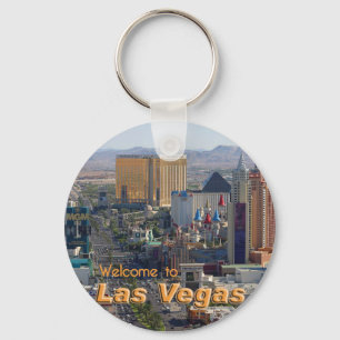 Daglicht op de Las Vegas Strip Sleutelhanger