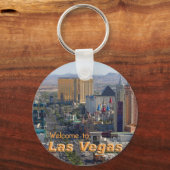 Daglicht op de Las Vegas Strip Sleutelhanger (Voorkant)