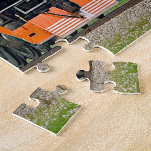 Daglicht-stuurtreinen Legpuzzel (Zijkant)