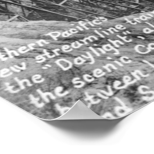 Daglichttrein voor het zuidelijke deel van de Stil Poster (Hoek)