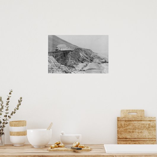 Daglichttrein voor het zuidelijke deel van de Stil Poster (Keuken)