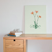 Daglilies Flower Fine Art Canvas afdrukken