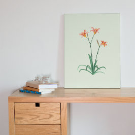 Daglilies Flower Fine Art Canvas afdrukken