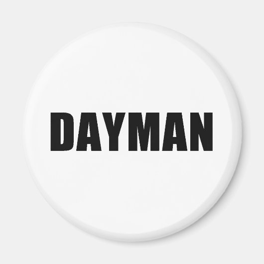 Dagman - Vrouw van de Nightman Magneet (Voorkant)