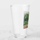 Dagmiddag in de tuin (door H.A. Brendekilde) Glas (Rechts)