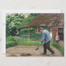 Dagmiddag in de tuin (door H.A. Brendekilde) Kaart